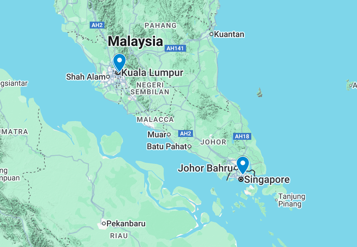 Global trip map