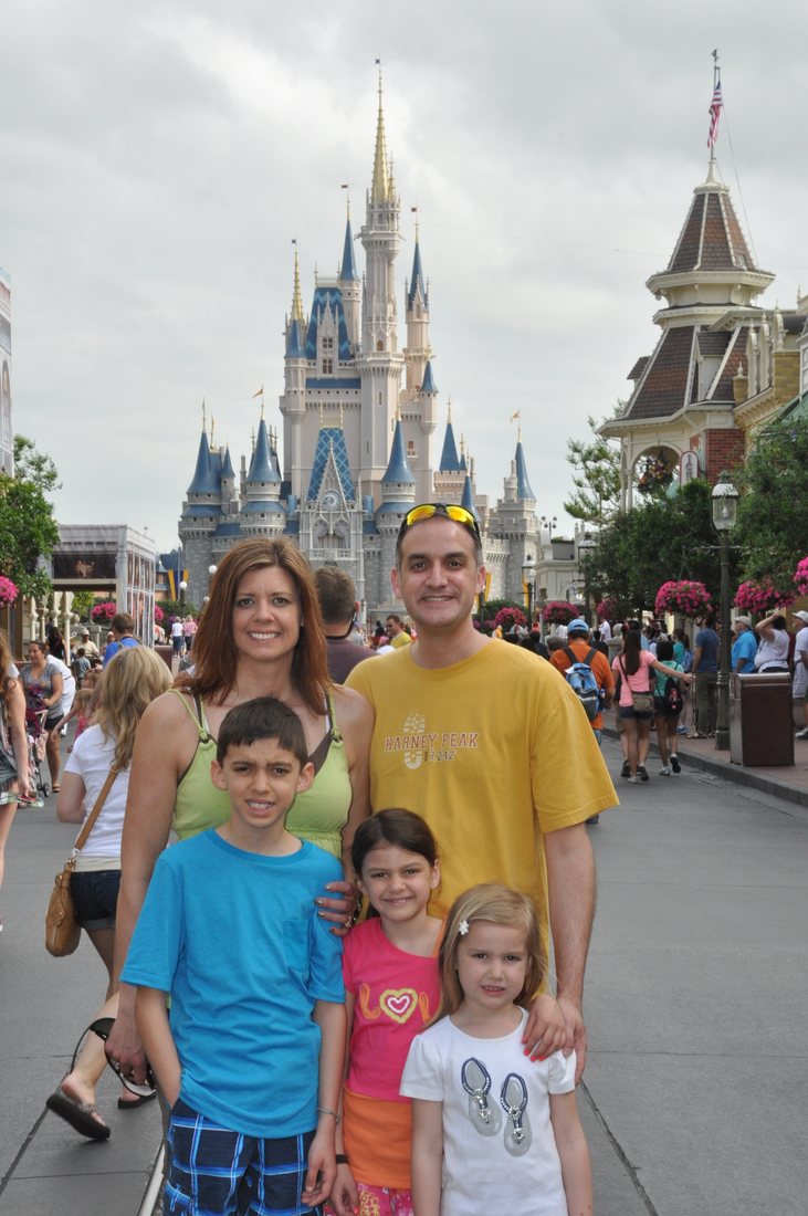 Maass family at Disney
